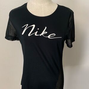 Women's black Nike size medium the back is sheer